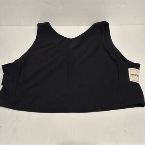 For Them The Binder All Day Compression Coverage Top, Black, Jasmine 56-59”